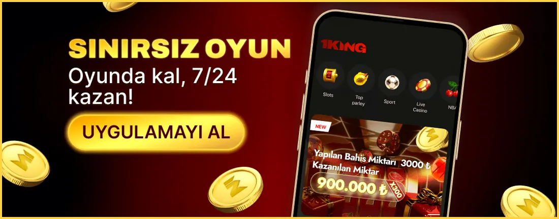 1King Casino mobil uygulama: 7/24 kesintisiz oyun – örnek görünüm