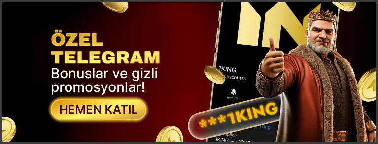 1King Casino Telegram kanalı: özel bonuslar ve promosyonlar – örnek görünüm 1King Casino Telegram kanalı: özel bonuslar ve promosyonlar – örnek görünüm